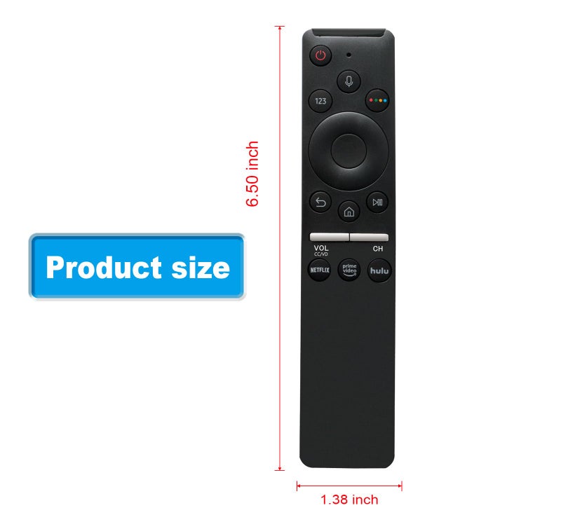 AULCMEET BN59-01312G Replace Voice Remote Control Compatible with Samsung TV UN49RU8000FXZA UN55RU8000FXZA UN65RU8000FXZA UN75RU8000FXZA UN82RU8000FXZA UN85RU8000FXZA QN32Q50RAFXZA UN50RU740DFXA - Image 3